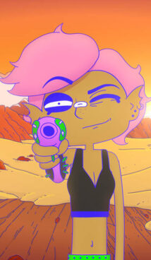 Lesbian Space Princess